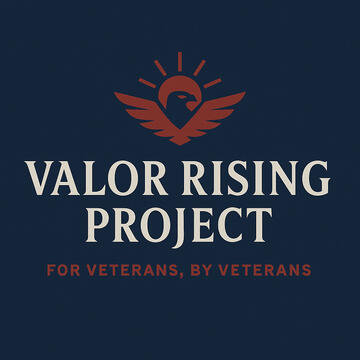 Founded by Michael Lane Valor Rising Project logo — veteran nonprofit organization